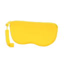 Weicher Silikonbrillenetui 17x8x3 cm Wasserdichte Kosmetiktasche Reißverschluss Münzbeutel Staubdichte Tasche für Frauen und Mädchen 8