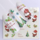 Weihnachtliche Nagelsticker 13