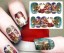 Weihnachtliche Nagelsticker 8