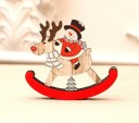 Weihnachtsdekoration schaukelndes Rentier 4