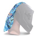 Welding Helmet Cover Head and Neck Protection Dimensions 47 x 46.5 cm Universal for Most Helmets Palm and Surf Design For Welding 1