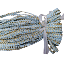 Wellenförmiges dekoratives Band 5 mm x 4,6 m Polyester Spitzenband zum Nähen von Bekleidungsdekorationen Scrapbooking Hochzeitsdekoration DIY Basteln 9