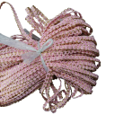 Wellenförmiges dekoratives Band 5 mm x 4,6 m Polyester Spitzenband zum Nähen von Bekleidungsdekorationen Scrapbooking Hochzeitsdekoration DIY Basteln 13