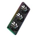 Wentylator ARGB do obudowy komputerowej 360 mm z trzema wirnikami w wspólnej ramie 28 mm i podświetleniem ARGB 3pin 5 V do chłodnicy i na sufit 5