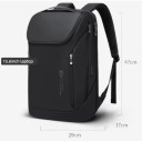 Werkrugzak voor laptop 29 x 17 x 47 cm 20 - 35 l Waterdichte zachte rugzak met USB-opladen en verstelbare schouderbanden 4