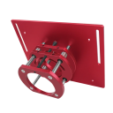 Werkstatthubtisch 20 x 24 cm aus Aluminiumlegierung mit Werkzeugplatte für Motor 65 mm 4