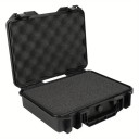 Werkzeugbox mit Schaumstoffeinlage 250 × 200 × 76 mm schwarzer Schutzkoffer für Werkzeuge und Zubehör 1