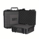 Werkzeugkoffer Vorgefertigte Schaumstoffeinlage und Schultergurt 250 x 200 x 76 mm ABS Kunststoff Schwarz Für Geräte und Werkzeuge Stoßfester 1
