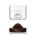 Whisky Glass with Wooden Stand 8