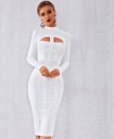 White Bandage Midi Dress 1