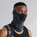 Wiatroodporna kominiarka i maska na twarz z przedłużonym kryciem szyi i siateczkową częścią na nos i usta uniwersalny rozmiar 7