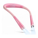 Wiederaufladbare LED-Lampe für den Hals 3 Lichtfarben 6 Helligkeitsstufen Batterie 1000 mAh Bis zu 80 Stunden Flexibler Arm Zum Lesen 1