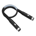 Wiederaufladbare LED-Lampe für den Hals mit flexiblem Metallkern 2 Lichtköpfen 3 Lichtfarben 3 Helligkeitsstufen 800 mAh Zum Lesen, Stricken 1