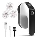 Wiederaufladbarer Fusselentferner Kleidung Rasierer 2000 mAh LED-Display 3 Geschwindigkeiten USB-C Für Pullover und Sofas 5