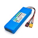 Wiederaufladbarer Lithium-Akku für Elektroroller LIDIKALA 36 V 10S2P T- und XT60-Stecker 18650 Zellen 186 x 66 x 38 mm Blaue Farbe 1