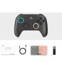 Wieloplatformowy bezprzewodowy kontroler RGB z żyroskopem, przełącznikami efektu Halla i programowalnymi przyciskami do komputera PC Steam 1