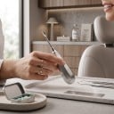 Wiertło dentystyczne (dźwignia ekstrakcyjna) z zakrzywionym końcem 4 mm ze stali nierdzewnej, srebrne – narzędzie chirurgiczne do ekstrakcji zębów 5