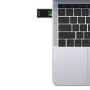 WiFi 6 USB προσαρμογέας 900 Mb/s Bluetooth 5.3 2,4 GHz και 5 GHz 2 σε 1 Ασύρματος δέκτης με εξωτερική κεραία 5 dBi USB 2.0 για Windows 10/11 4