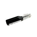 WiFi adaptér 2,4 GHz pro solární regulátor konektor RJ45 dosah 20 m napájení z portu 63 x 19 x 10 mm černý na fotovoltaiku a monitoring 2