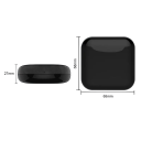 WiFi intelligens infravörös rádiófrekvenciás távirányító 7 x 7 x 3 cm klímaberendezés és TV vezérlő mobilalkalmazás Alexa Google Home 2