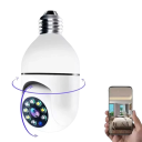 WiFi IP säkerhetskamera för E27-sockel med nattseende 3MP HD vit kamera för hemövervakning och fjärrövervakning via mobil 2