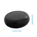WiFi IR dálkový ovladač Tuya inteligentní panel s dosahem 8 m 6,4 x 2,4 cm DC 5 V 1 A černý na ovládání TV a klimatizace přes aplikaci 2