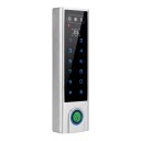 Wifi Lock with Code, Fingerprint Reader and Face Recognition VF3 Tuya App Backlit Keyboard Silver for Entrance Doors 2