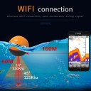 WiFi sonari kalalle Erchang F68 langaton kantama 40 m tunnistus 0,8–60 m 125/330 kHz oranssi kalastuskaikuluotain järvelle ja merelle 2
