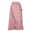 Wikkelrok met hoge taille voor dames 5