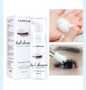 Wimpernschaum 50 ml Reinigungsset mit Bürste Schäumendes Reinigungsmittel für verlängerte Wimpern Tiefenreinigung der Augenlider 2
