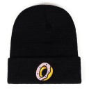 Winter Beanie with Donut Print 3