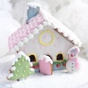 Winter cottage koekjesvormpjes 8 stuks 2