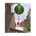 Winter opblaasbare decoratie in de vorm van een bal 60 x 80 cm PVC Kerstmotief van een boom Grote waterdichte buitenversiering voor feestelijke 2
