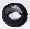 Winter Tunnel Scarf with Fur 2