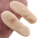 Winterse pluche schoeninlegzolen Neutrale kleur Warme binnenzolen voor de winter Zacht materiaal Verwarmt de voeten Comfortabel om te dragen in elke schoen 7