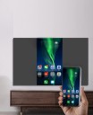 Wireless Adapter for Mirroring Phone Screen to Television Connection via HDMI or AV Usable with Monitor and Projector White 4