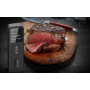 Wireless Bluetooth Meat Thermometer with LCD Display IP67 Waterproof Probes 0°C–100°C USB-C Cable 3h Charging 90h Battery Life 2