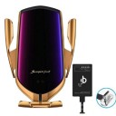 Wireless Car Charger 10 W with Phone Holder and Receiver for Phones without Wireless Charging Dimensions 15.6 x 10.6 x 6.3 cm 5