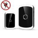 Wireless Doorbell 300 m Without Socket 38 Melodies LED Indication Volume Control Battery Powered 1