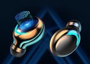 Wireless Earbuds for Music and Calls Bluetooth 5.0 Charging Case 2200 mAh with Display Volume and Playback Control 6