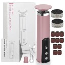 Wireless Electric Hard Skin Remover 6 Speeds Up to 7600 RPM Rechargeable Pedicure Device with Replacements 2