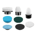 Wireless Electric Rotating Brush 7-in-1 with LED Display 115 cm 5000 mAh USB-C Charging 2 Speeds 320 and 370 RPM Cleaning Set 2