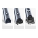 Wireless Electric Shaver IPX7 Waterproof USB-C Charging Double Coated Blade 180 Min Operation Adjustable Beard Trimming Length 3