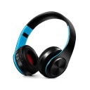 Wireless Foldable Over-Ear Headphones for Music Bluetooth 4.0 Battery Life 6 Hours Micro SD Card Slot Volume Control Range 10 m 5