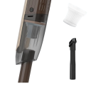 Wireless Handheld Vacuum Cleaner 20000Pa 7.4V 3000mAh 350ml 30min Powerful Quiet Cleaner with USB Charging 5V 2A Gold Portable Vacuum Cleaner with Accessories 2