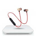 Wireless In-Ear Headphones Connected by Cable with Bluetooth 4.1 Remote Control with a Range of 15 m Sensitivity 125 dB Frequency Range 20 Hz 4