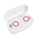 Wireless In-Ear Headphones with 2500 mAh Charging Case for Music and Phone Calls Bluetooth 5.0 Built-in Microphone 10 m Range Music Control 1
