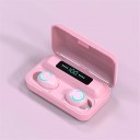 Wireless In-Ear Headphones with Bluetooth 5.0 Charging Box 2200 mAh with Display Frequency Range 20 Hz to 20 kHz Six Silicone Ear Tips 9