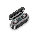 Wireless In-Ear Headphones with Charging Box and 2000 mAh Power Bank Function Bluetooth 5.0 Music and Call Control Display on the Box 2