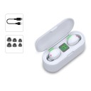 Wireless In-Ear Headphones with Charging Box and 2000 mAh Power Bank Function Bluetooth 5.0 Music and Call Control Display on the Box 4